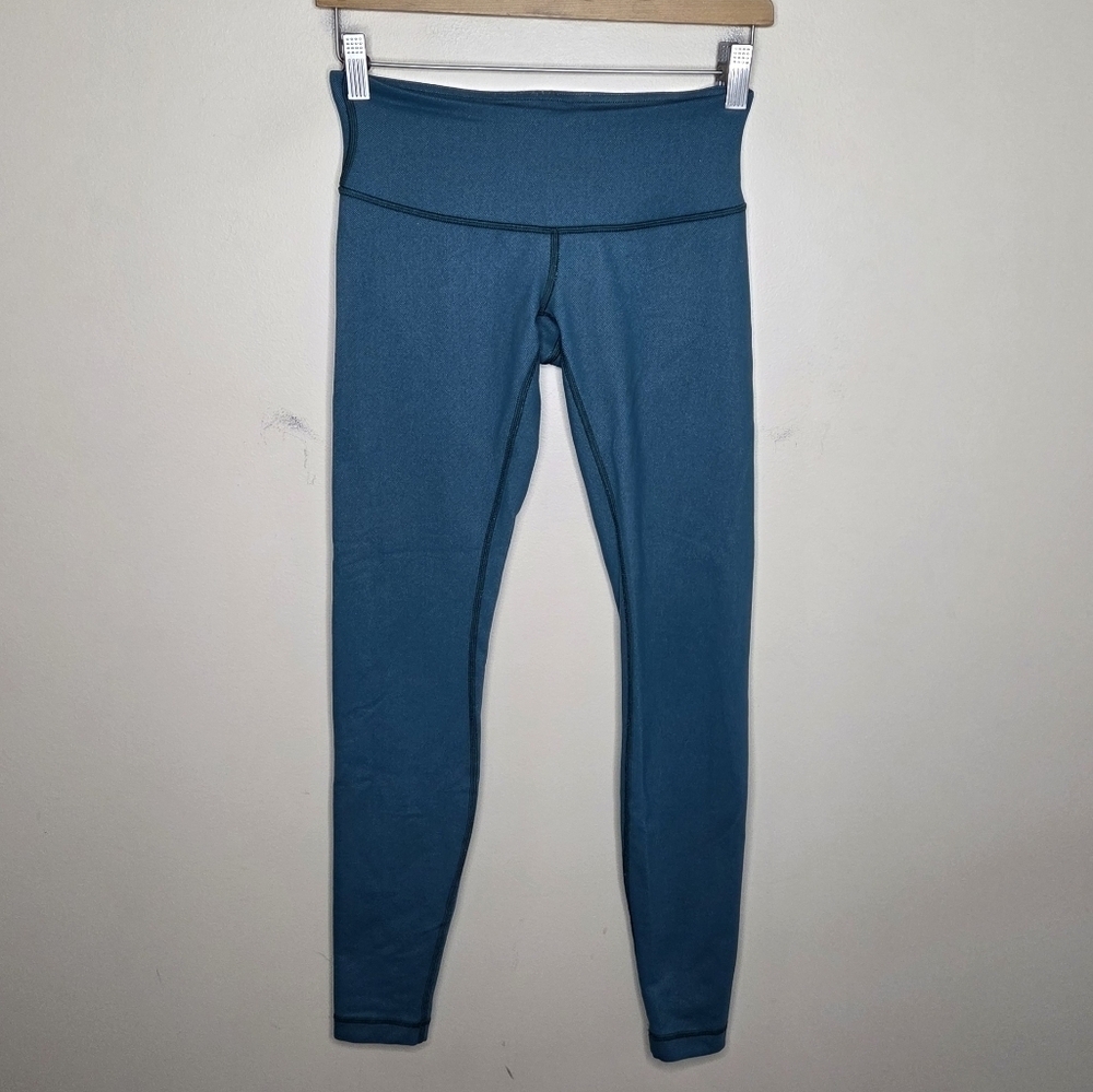 Lululemon | Teal 28" Inseam Leggings Size 4